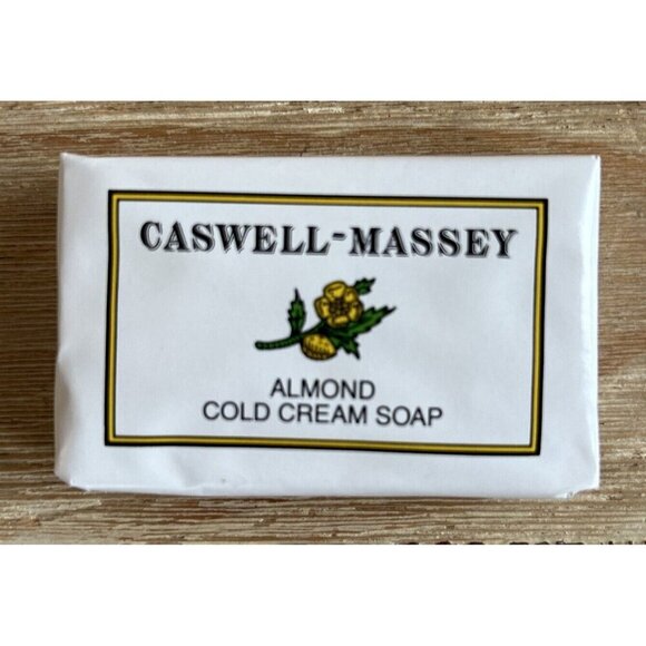 Caswell-Massey Almond Cold Cream Bath Soap Travel Size NEW Cleanser Cleansing - Picture 1 of 3